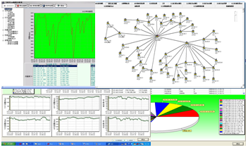 Wireless ad hoc network application service software